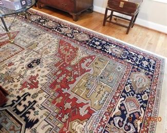 12 X 15 Oriental rug.