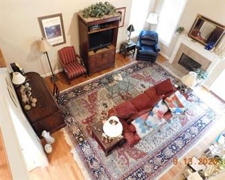 Great furniture , 15X 12 oriental rug