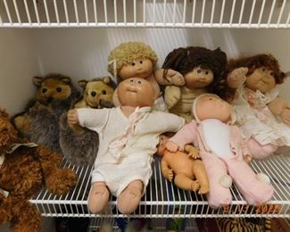 Vintage Cabbage Patch Dolls.