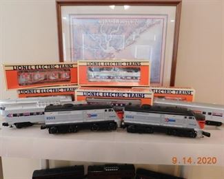 Lionel train set.