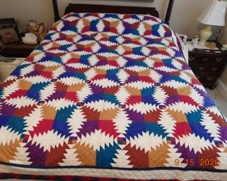 Beautiful Handmade Quilt.