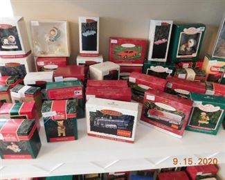 Vintage Hallmark Ornaments.