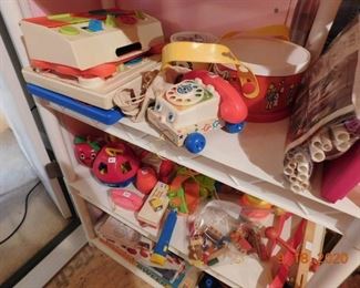Vintage children's toys.