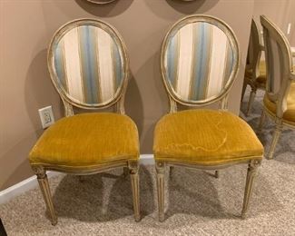 Lot #819 - (view of chairs)