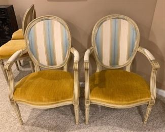 Lot #819 - (view of chairs)