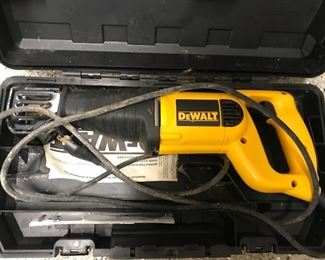 Dewalt reciprocating saw