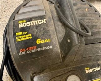 Bostitch air compressor - 6 gallon