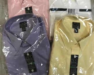 New Jos A. Banks men's dress shirts. size 17 1/2 34-35