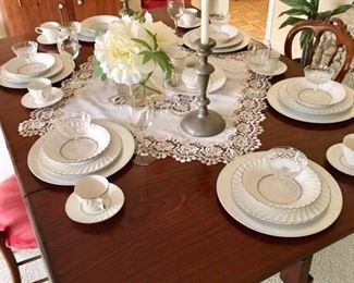 China Serving Pieces Early American Dry Sink circa 1910