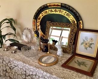 Hand Painted Tole Tray