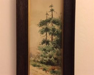 Early Watercolor by Sullivan