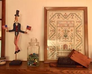 Uncle Sam by Jack Rhoades and Royal Doultan