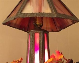 Early Stained Glass Lamps