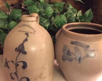 Early Stoneware Jugs, Jars, Crocks