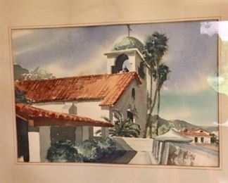  Nevada Watercolor Society Seal on Back