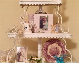 Collection of Vintage Wedding Toppers and Tiaras