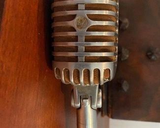 Unidyne Shure Vintage Microphone/Stand 