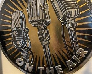 On the Air. Metal Sign