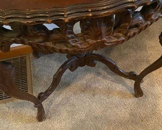 Hand Carved Mahogany