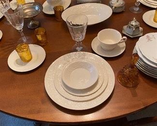 Vintage Wedgewood Etruria Barlaston Patrician 6 Piece Place Setting , England