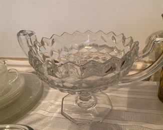 Vintage Fostoria Trophy Bowl 