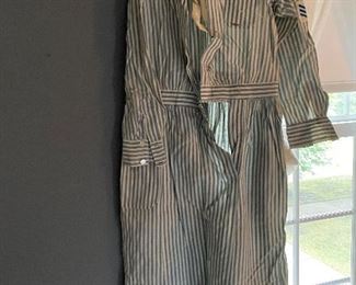 Vintage Nursing Candy Stripe Dress Uniform/Cap