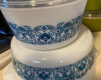 Vintage Pyrex Blue Horizon
