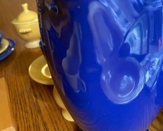 Vintage Fiesta Ware Large Pitcher. Chip