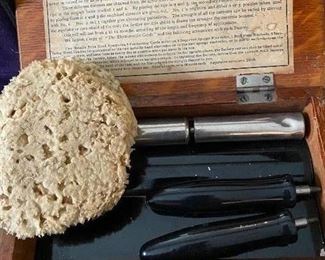 Antique Quack Medical Apparatus/Box