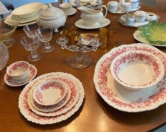 Vintage Wedgewood Etruria Barlaston, England 6 Piece Place Setting, 