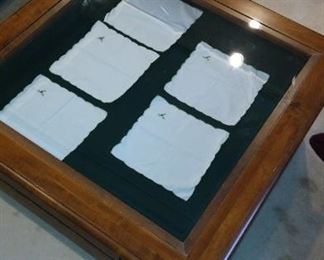 Curio Display Cocktail Coffee Table,