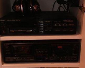 Cassette Dual Deck and CD Changer, call for pricing,