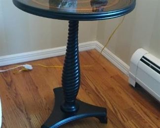 Twist Stem Side Table, 200. Obo.