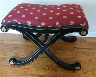 Century, Asian styled Campaign Bench, was $1,150. New,  in like new showroom condition, 