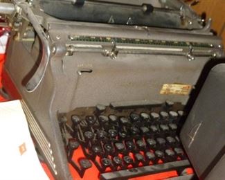 vintage typewriter