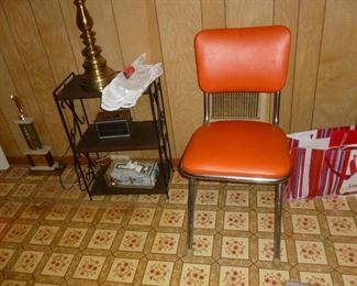vintage chair & misc