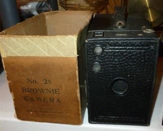 Brownie Camera in original box
