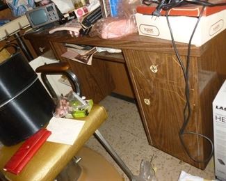 Counter from hair salon