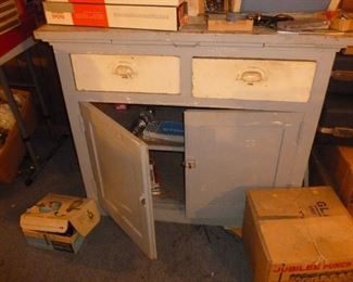 work bench/cabinet