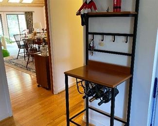 Wrought Iron Wine Rack