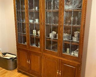 Two L & JG Stickley Bookcases or China Cabinets - very good condition