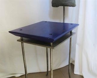 BUY NOW $ 1500.00  OOAK                                                                                                                                                                   Contemporary Furniture designer for Baker Laura Kirar 1995                                                                                                              34"  total Height. Seat Height 20"           