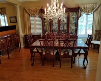 formal dining room set, Thomasville and Ethan Allen.  Available for pre-sale