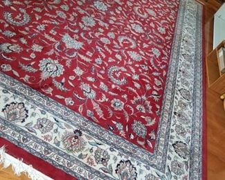 area rug, 12' 10 " x 10'