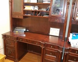 home office double wall unit, 2 separate sections