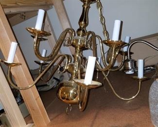 chandelier/light fixture, used but in perfect condition