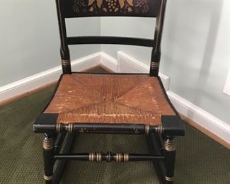 23-Antique Sewing Rocker 31”tall. $45