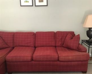 73-Nice Couch by Hickory Chair. Lovingly Used. $200 will have more pictures