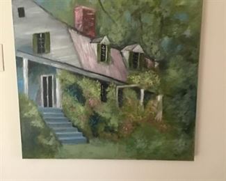 89- Beautiful Painting. 30x30. $155