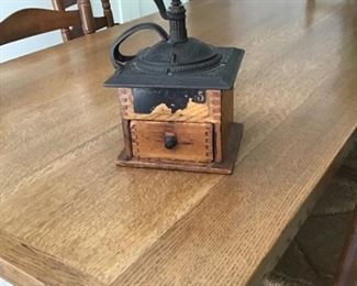 114 Antique Coffee Mill $69
